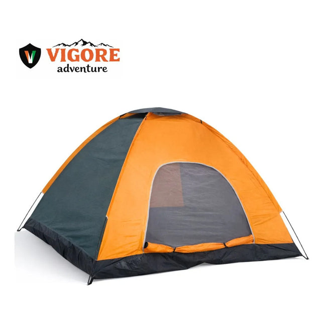 Carpa Iglú Vigore Para 4 Personas Sp38896 Naranja Claro