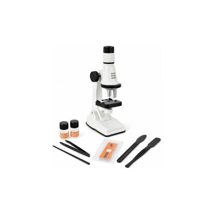 Microscopio Infantil Educativo 200x A 1200x Sp38976 Blanco