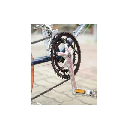 Pedales De Bicicleta Aluminio Pedal Bici Metal Grises X2 Gris