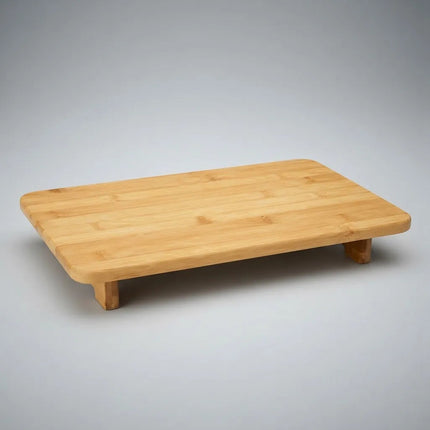 Bandeja Rectangular De Bambu 33x22cm Chw03900 Madera