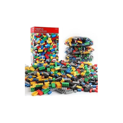 Juego 1000 Bloques Ladrillos De Encastre
