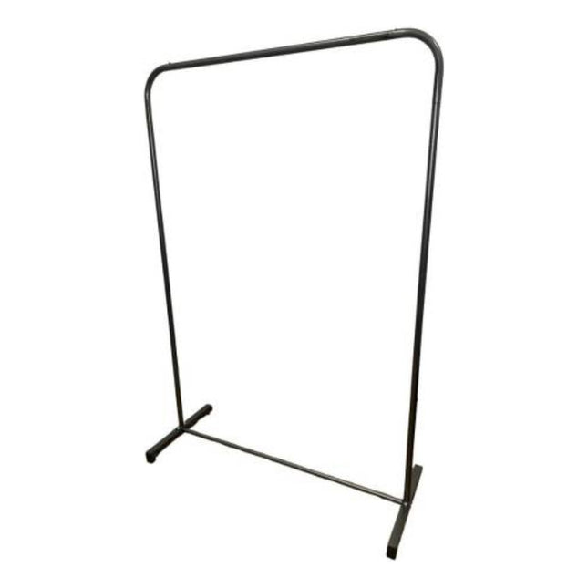 Perchero Negro De Metal 130x90x37cm X