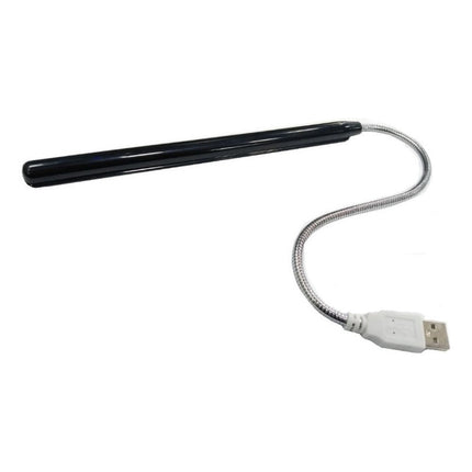 Lampara Luz 10 Led Portátil Usb Flexible Para Notebook Blanco Blanco