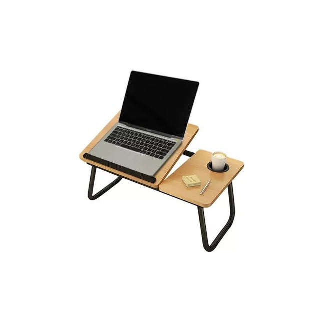 Mesa Para Notebook Con Posa Vaso Plegable