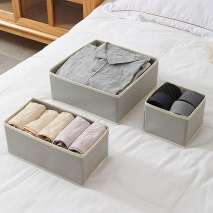 Set Cajas Organizadoras De Tela X 3. Chw02822/3/4