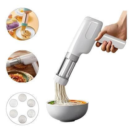 Máquina Para Hacer Pasta Casera Tallarines 6 Discos Acces. V