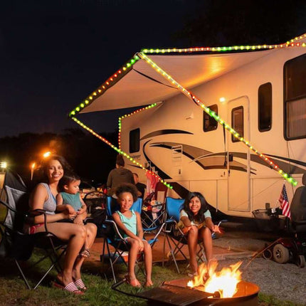 Rollo Led Rgb Retractil 5m Recargable Bluetooth Con App Rgb