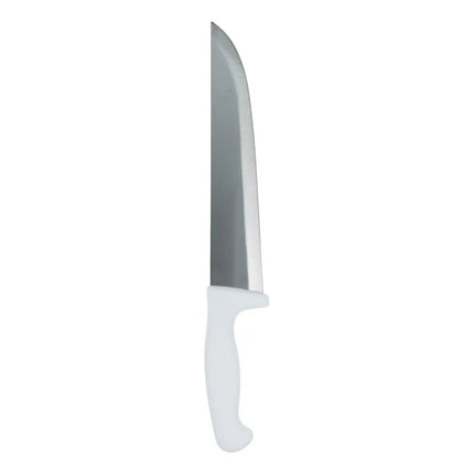Cuchilla Con Mango Blanco 25 Cm Kc42239