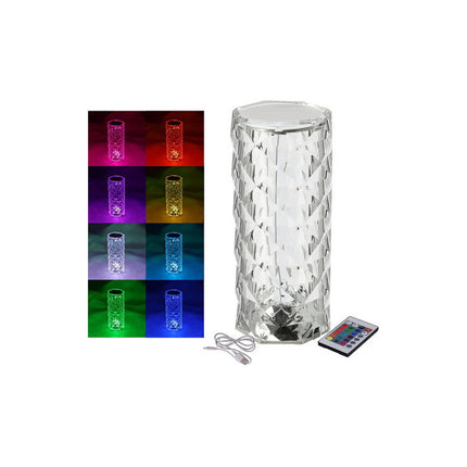 Lampara  De Mesa Rgb Sensor Táctil Control Remoto Mg-2109 Tr Tr