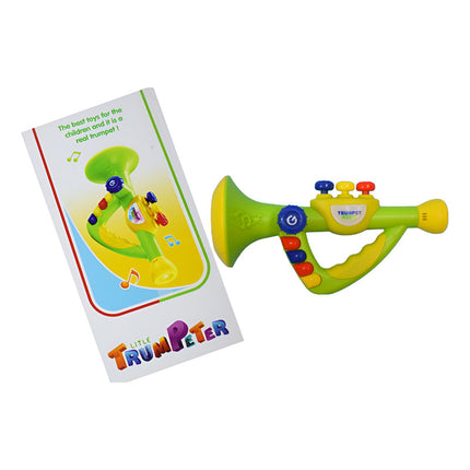Trompeta A Pila  Infantil Verde