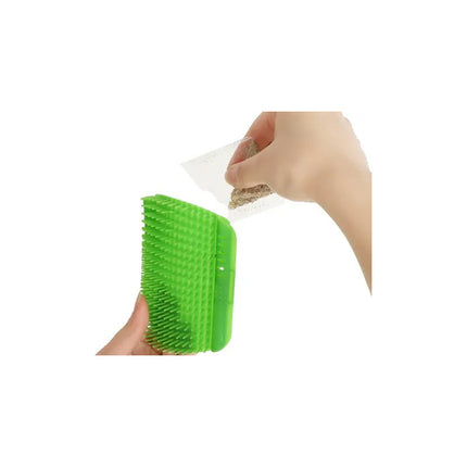 Rascador Masajeador Para Gatos Hierba