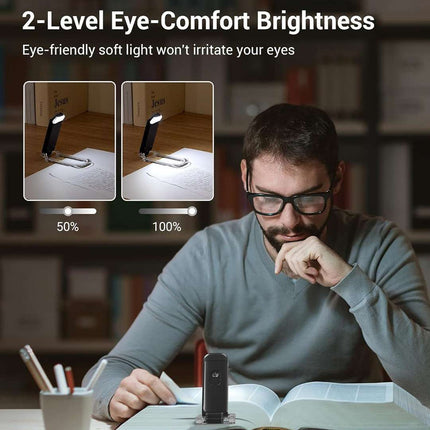 Lampara De Lectura Pinza Recargable