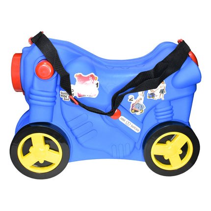 Moto Valija Infantil 48x35x23cm. Azul Azul