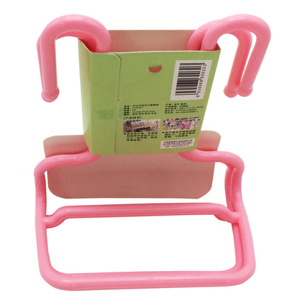 Organizador De Zapatos De Plástico X2 Estilo Percha Varios