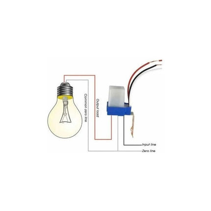 Fotocelula Sensor De Luz Ac 220v 6a