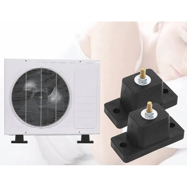 Juego De Tacos De Goma Antivibración Para Aire Acondicionado