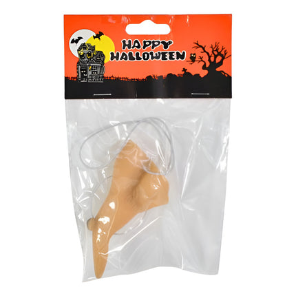 Nariz De Bruja Para Halloween 10cm