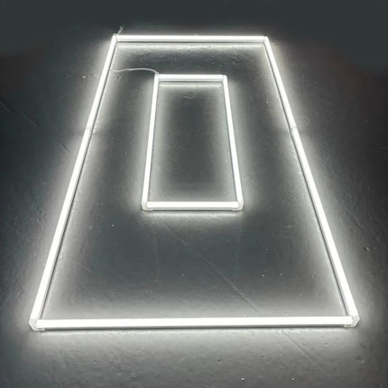 Módulo Led Rectangular Blanco 400w Para Techo Blanco