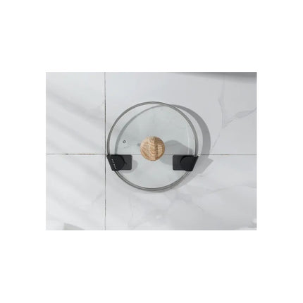 Soporte Autoadhesivo Para Tapas De Ollas Por Par