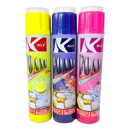 Limpiador En Espuma Multiusos Kely Con Esponja - 650 M