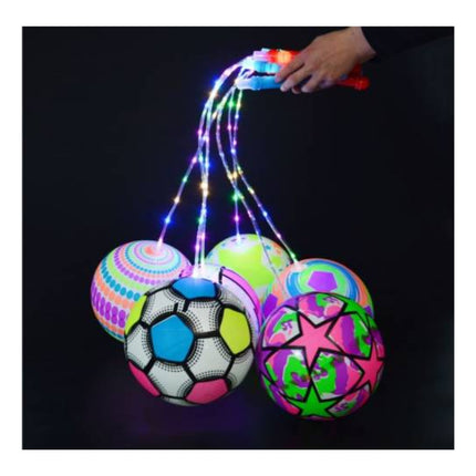 Pelota Globo Con Luz 22 Cm X