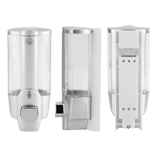 Dispensador Plastico Para Jabon Liquido Gris  Gris