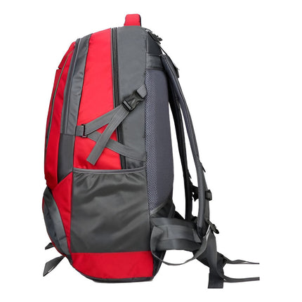 Mochila Camping O Trekking 85l 50x30x16cm. Rojo