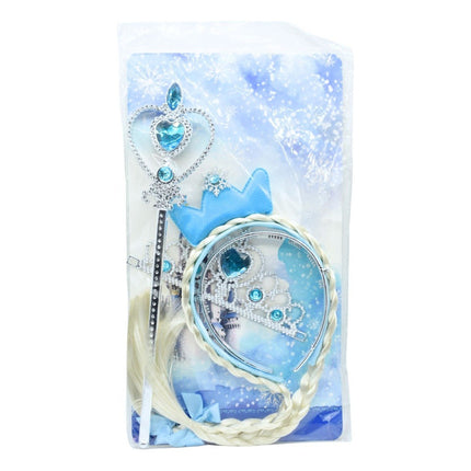 Set Infantil De Princesa 3pcs. Celeste