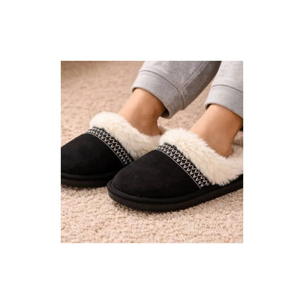Pantuflas Forradas  Negras Cgs00723/4/5 Negro Forrada 41