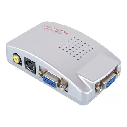 Convertidor De Video Vga A Rca O S-video Conversor Pc A Tv