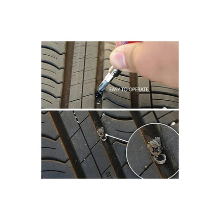 Pack 20 Tornillos Tarugos Reparar Pinchadura Negro