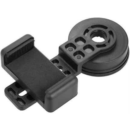 Adaptador Soporte Para Teléfono Celular En Telescopio        Negro