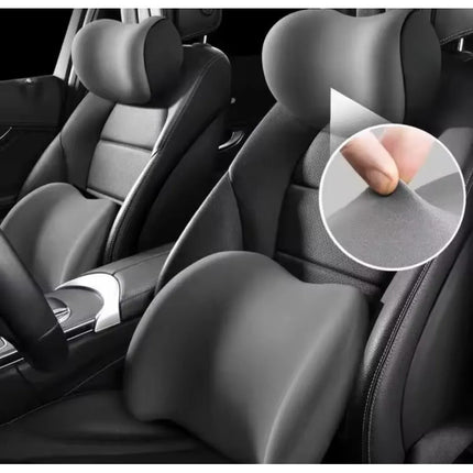 Almohadas Espuma Vicoelastica Para Auto Cojin Anti Dolor Gris