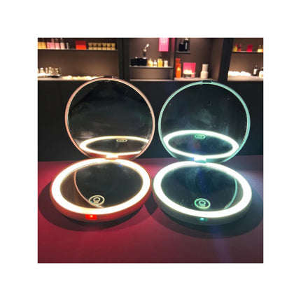 Espejo Compact Doble Con Luz Led 1#
