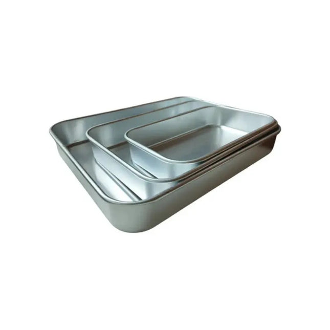 Set X3 Asaderas De Aluminio Premium 3 Tamaños X