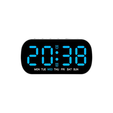 Reloj Digital Rectangular Mediano Lh-4648 Negro