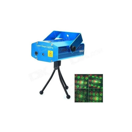 Mini Laser Multipunto Audioritmico Led Con Formas