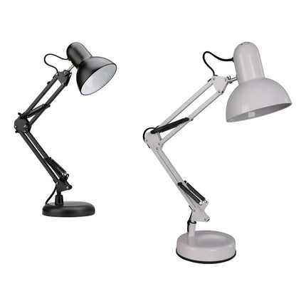 Lampara Arquitecto Flexible Articulada Excelente Calidad Negro O Blanco