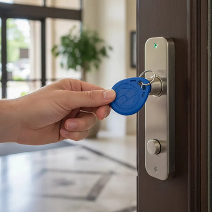 Tag Llavero Rfid Control De Acceso Con Proximidad Azul