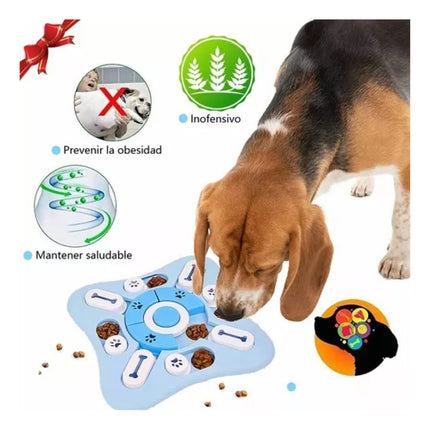 Juguete Interactivo Rompecabezas Dispensador Para Perro Gato X