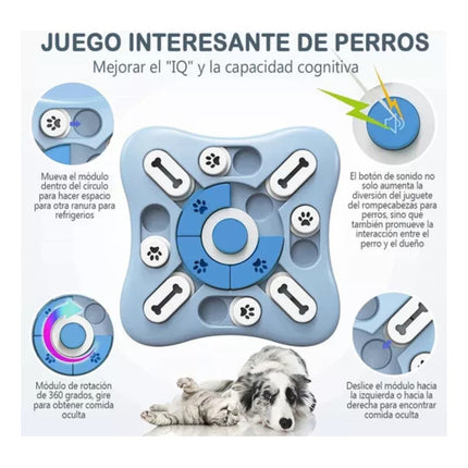 Juguete Interactivo Rompecabezas Dispensador Para Perro Gato X