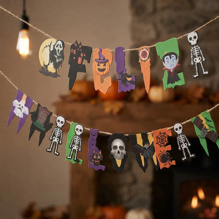 Guirnalda De Halloween Para Decoración V