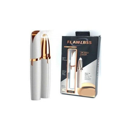 Depilador Recortador  Cejas + Removedor De Vello Facial Negro0