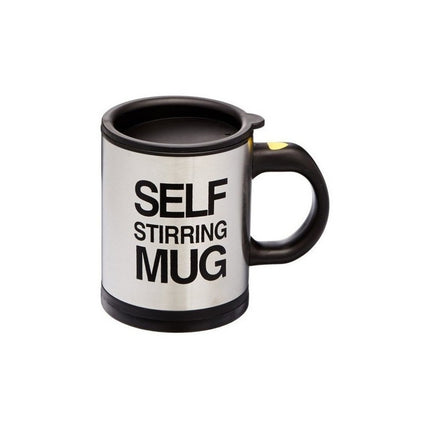 Taza Jarra Con Revolvedor Automatico Mezclador Cafe Leche N/a