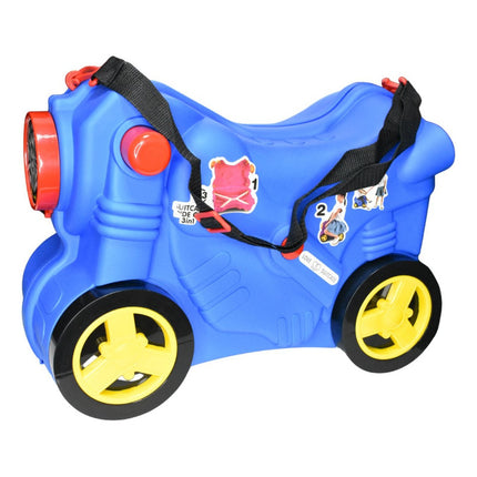 Moto Valija Infantil 48x35x23cm. Azul Azul