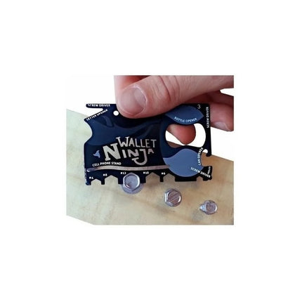 Tarjeta Multiuso De Bolsillo 18 Herramienta En1 Ninja Wallet