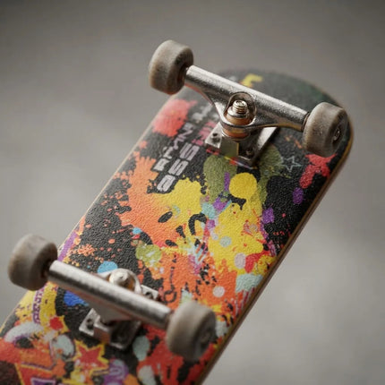 Mini Skate Con Ruedas Intercambiables X2 Unidades Ty363171 N