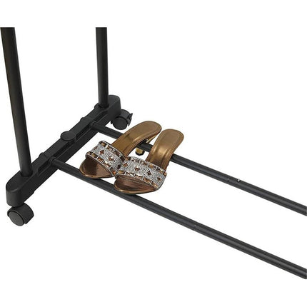 Perchero Extensible Doble Con Ruedas