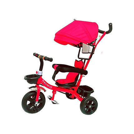 Buggy Bici Triciclo Con Techo  Rosado Rosa