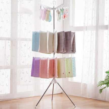 Tendedero De Ropa Vertical 3 Niveles 24 Palillos, En Caja